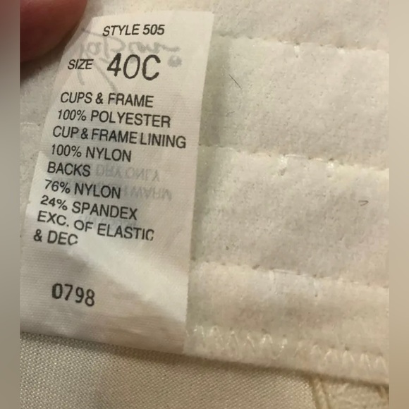 Va Bien Bustiers Bride White Sz-40C Smooth Hourglass #0798 Hook & Eye $75 - Picture 11 of 12